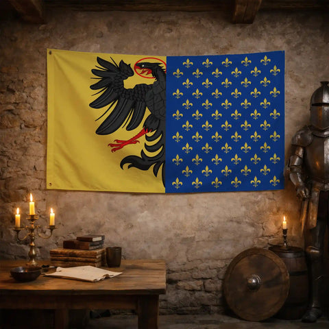 Drapeau - Blason de Charlemagne