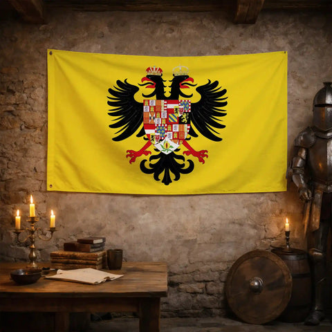 Drapeau - Blason de Charles Quint