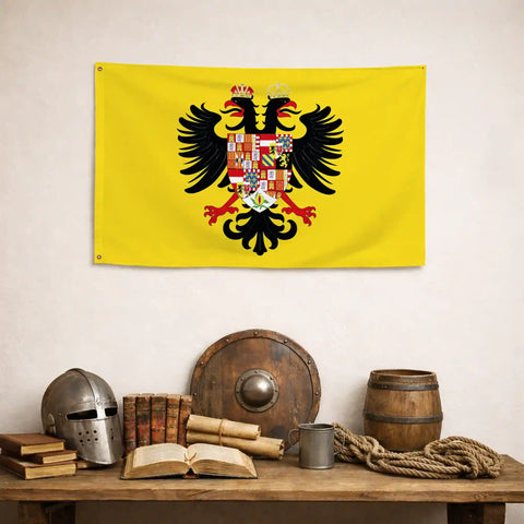 Drapeau - Blason de Charles Quint