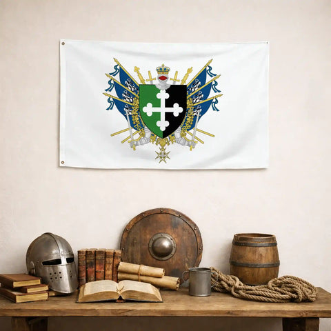 Drapeau - Blason de Bourg-en-Bresse