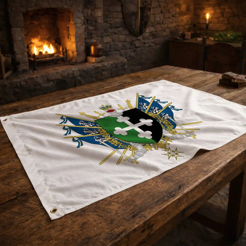 Drapeau - Blason de Bourg-en-Bresse