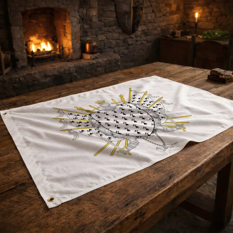 Drapeau - Blason de la Bretagne