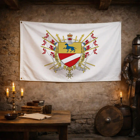 Drapeau - Blason de Cagnes-sur-Mer