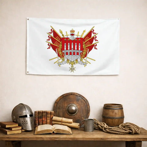 Drapeau - Blason de Cahors