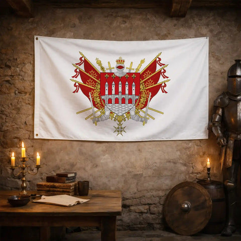 Drapeau - Blason de Cahors