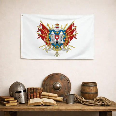 Drapeau - Blason de Carcassonne