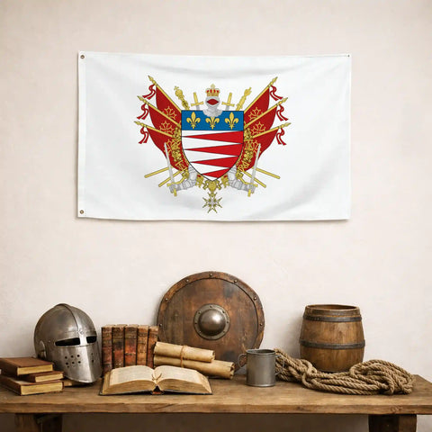 Drapeau - Blason de Castres