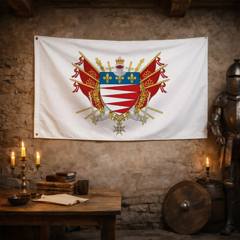 Drapeau - Blason de Castres