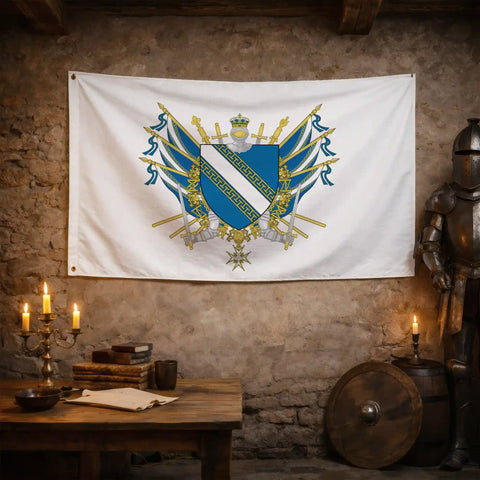 Drapeau - Blason de la Champagne-Ardenne