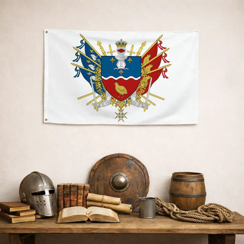 Drapeau - Blason de la Charente-Maritime (17)