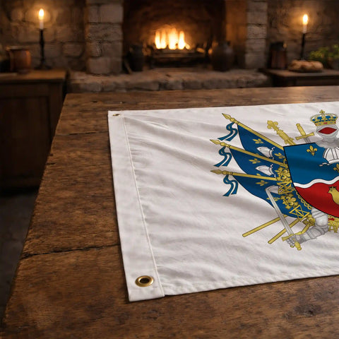 Drapeau - Blason de la Charente-Maritime (17)