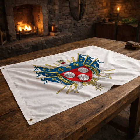 Drapeau - Blason de Chartres