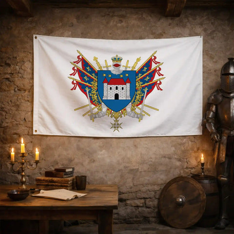 Drapeau - Blason de Châteauroux