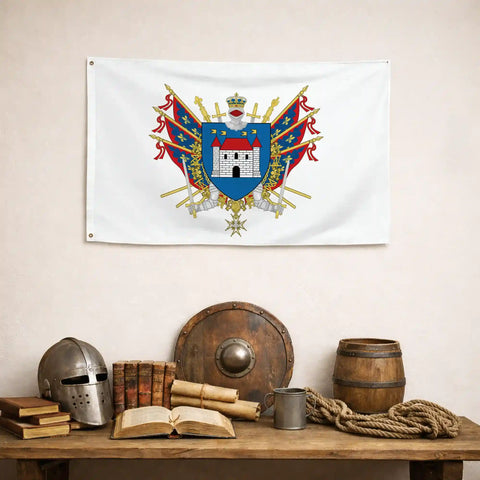 Drapeau - Blason de Châteauroux