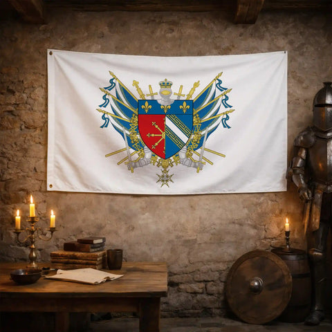 Drapeau - Blason de Chaumont