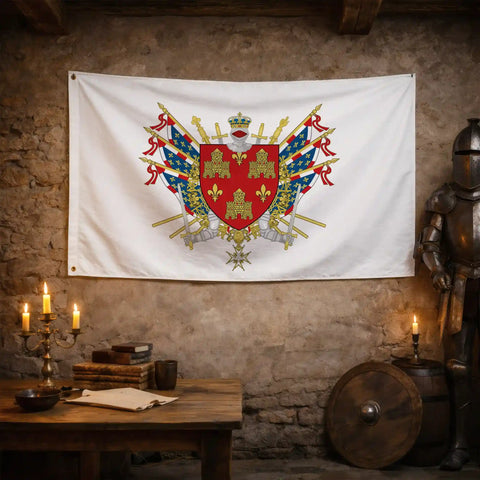 Drapeau - Blason de Chinon