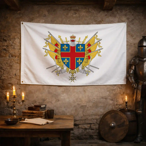 Drapeau - Blason de Clermont-Ferrand