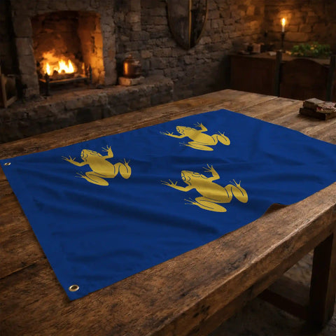 Drapeau - Blason de Clovis