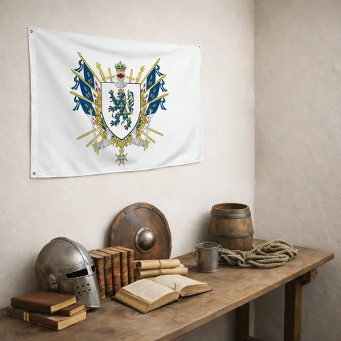 Drapeau - Blason de Compiègne