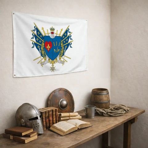 Drapeau - Blason de Corbeil-Essonnes