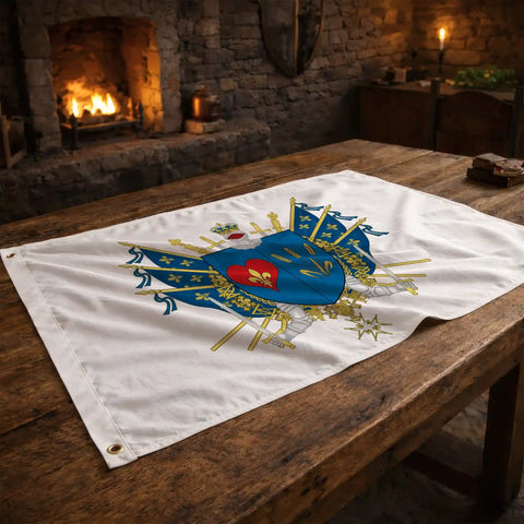 Drapeau - Blason de Corbeil-Essonnes