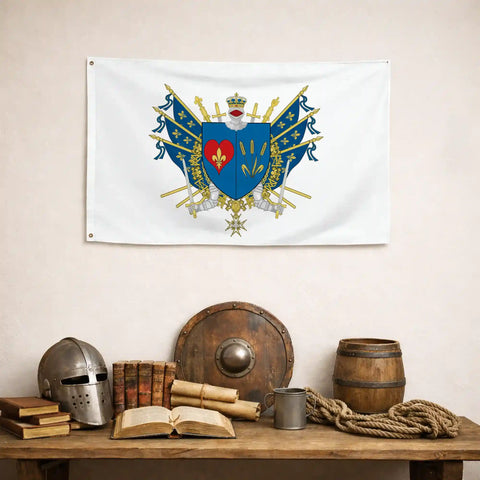 Drapeau - Blason de Corbeil-Essonnes