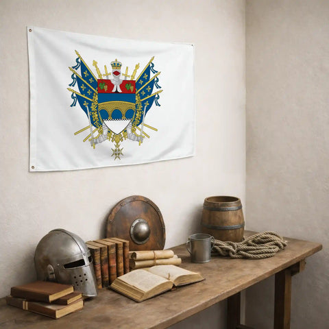 Drapeau - Blason de Courbevoie