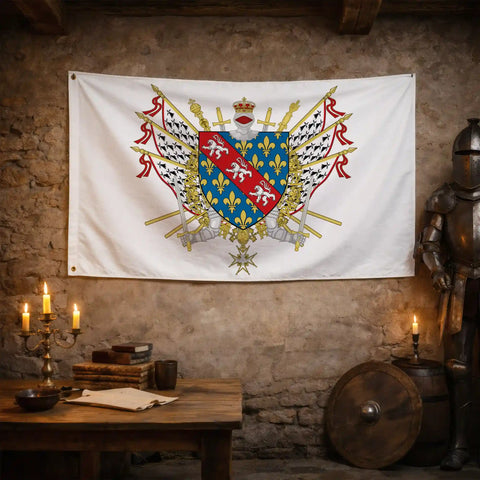 Drapeau - Blason de la Creuse (23)