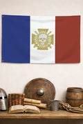 Drapeau Croix de Feu - drapeau ligue nationaliste