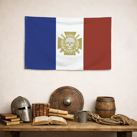 Drapeau Croix de Feu - drapeau ligue nationaliste