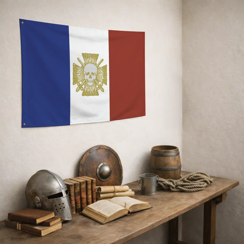 Drapeau Croix de Feu - drapeau ligue nationaliste