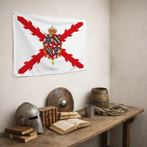 Drapeau - Croix de Bourgogne