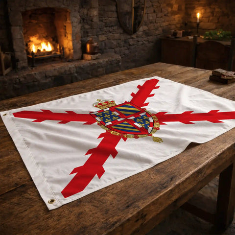 Drapeau - Croix de Bourgogne
