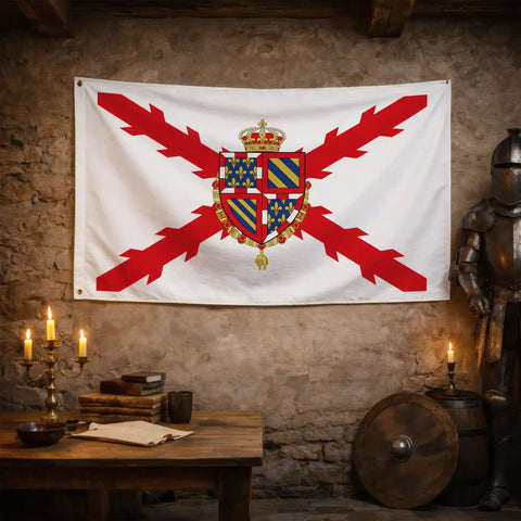 Drapeau - Croix de Bourgogne