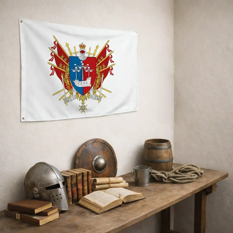 Drapeau - Blason de Dieppe