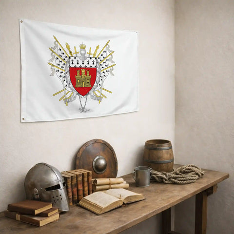 Drapeau - Blason de Dinan