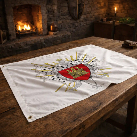 Drapeau - Blason de Dinan