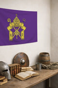 Drapeau Église apostolique arménienne - drapeau arménie chrétien