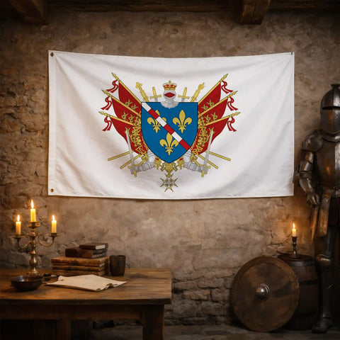 Drapeau - Blason d'Évreux