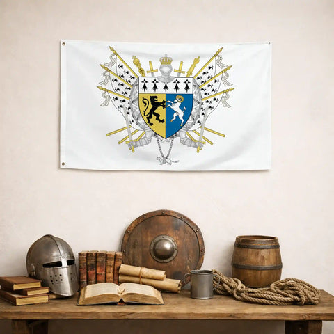 Drapeau - Blason du Finistère (29)