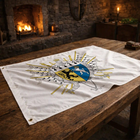 Drapeau - Blason du Finistère (29)