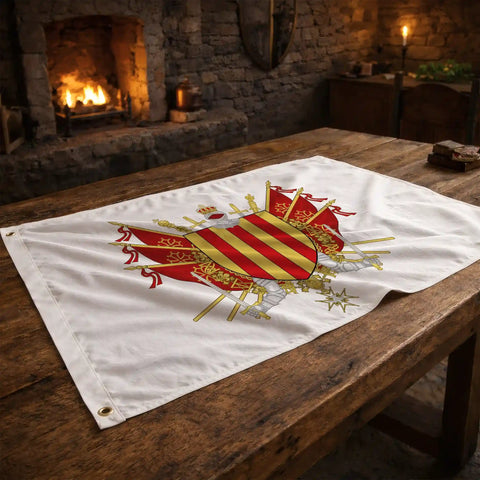 Drapeau - Blason de Foix