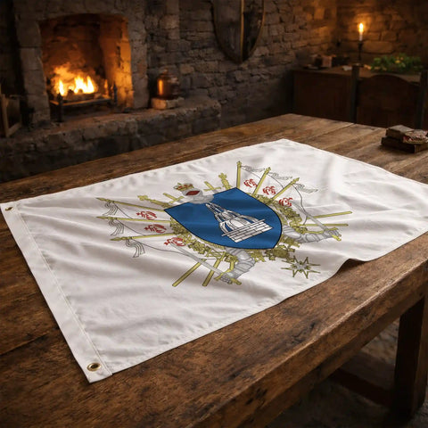 Drapeau - Blason de Fontenay-le-Comte