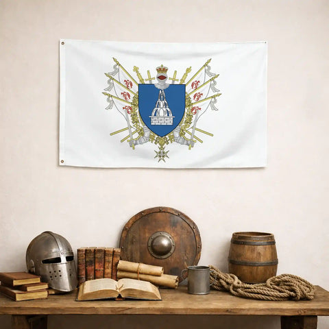 Drapeau - Blason de Fontenay-le-Comte