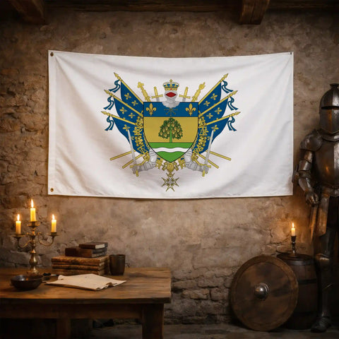 Drapeau - Blason de Fontenay-sous-Bois