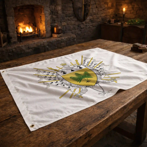 Drapeau - Blason de Fougères