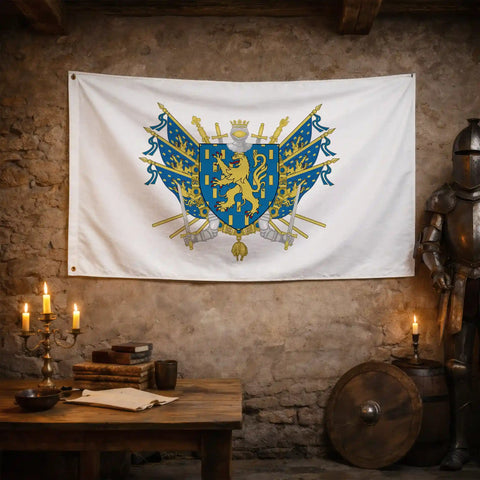 Drapeau - Blason de la Franche-Comté