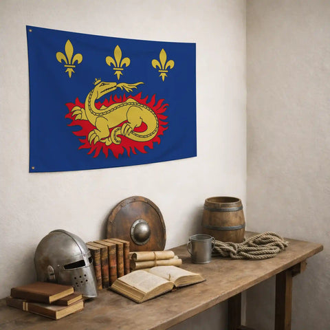 Drapeau - Blason de François 1er