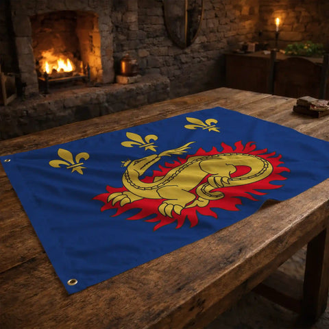 Drapeau - Blason de François 1er