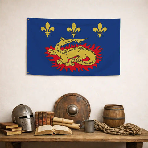 Drapeau - Blason de François 1er